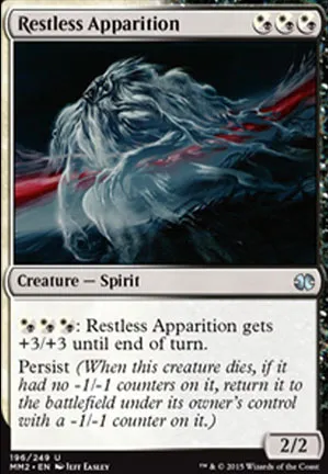 Apparition agitée