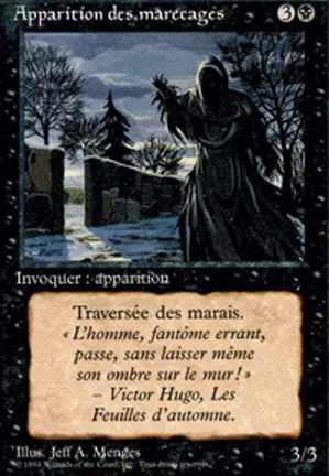 Apparition des marécages