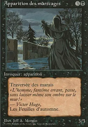 Apparition des marécages
