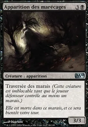 Apparition des marécages