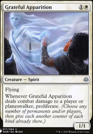 Apparition reconnaissante