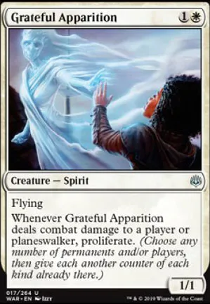 Apparition reconnaissante