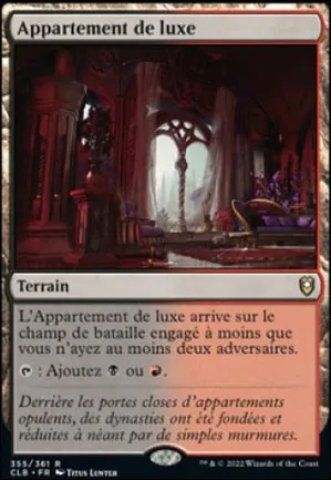 Appartement de luxe