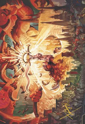 Appel de la meneuse de guerre - Illustration