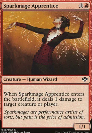Apprentie étincemage // Apprenti étincemage