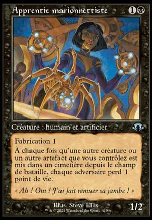 Apprentie marionnettiste