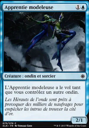Apprentie modeleuse