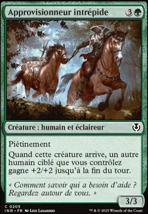 Approvisionneur intrépide