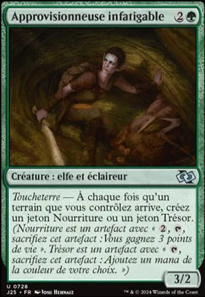 Approvisionneuse infatigable