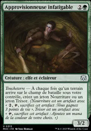 Approvisionneuse infatigable