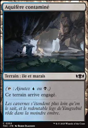 Aquifère contaminé