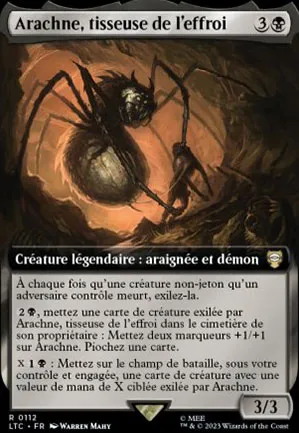 Arachne, tisseuse de l'effroi