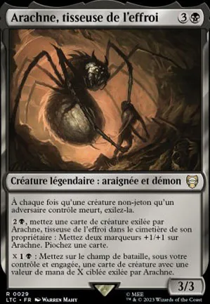 Arachne, tisseuse de l'effroi
