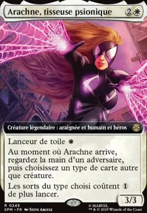 Arachne, tisseuse psionique