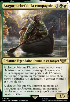 Aragorn, chef de la compagnie