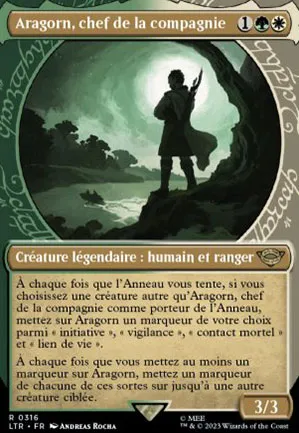 Aragorn, chef de la compagnie