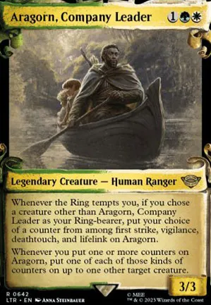 Aragorn, chef de la compagnie