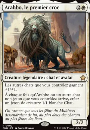 Arahbo, le premier croc