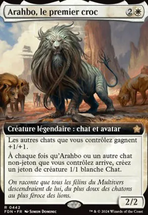 Arahbo, le premier croc