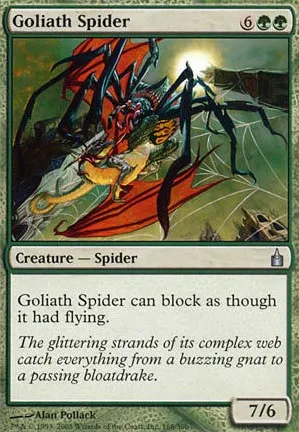 Araignée goliath