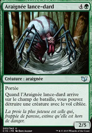Araignée lance-dard