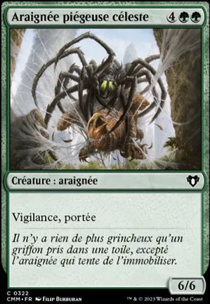Araignée piégeuse céleste
