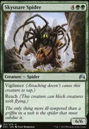 Araignée piégeuse céleste