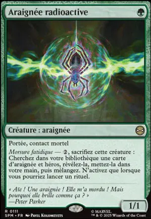 Araignée radioactive