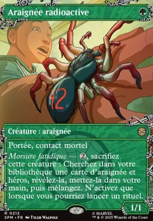 Araignée radioactive