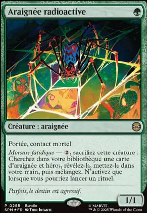 Araignée radioactive