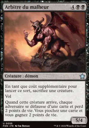 Arbitre du malheur