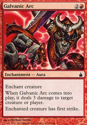 Arc galvanique
