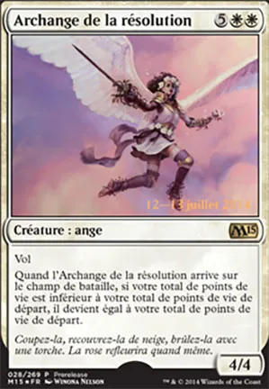 Archange de la résolution