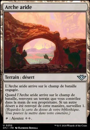 Arche aride