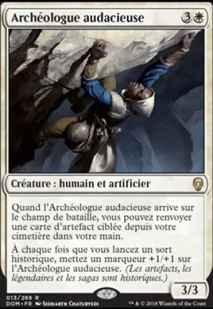 Archéologue audacieuse