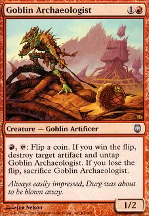 Archéologue gobelin