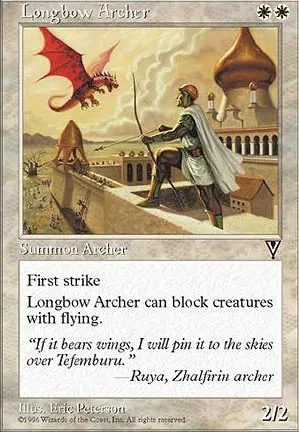 Archer à l'arc long