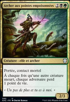 Archer aux pointes empoisonnées