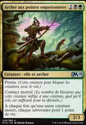 Archer aux pointes empoisonnées