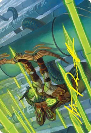 Archer du bosquet de bambous - Illustration