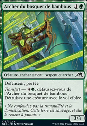 Archer du bosquet de bambous