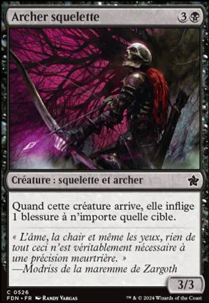 Archer squelette