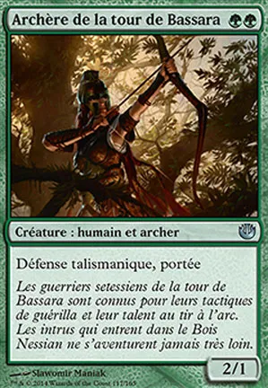 Archère de la tour de Bassara