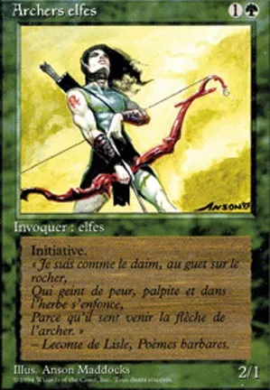 Archers elfes