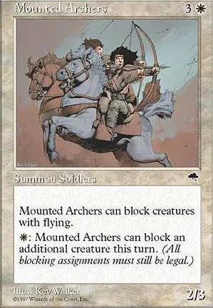 Archers montés