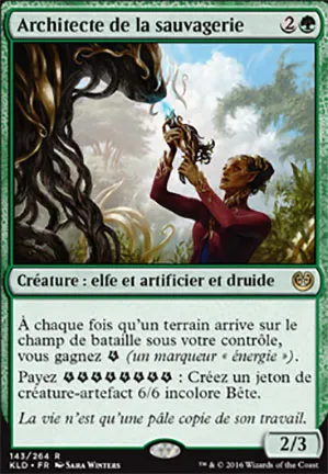 Architecte de la sauvagerie
