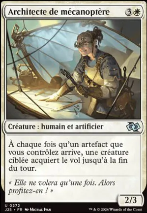 Architecte de mécanoptère