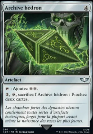 Archive hèdron