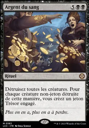 Argent du sang