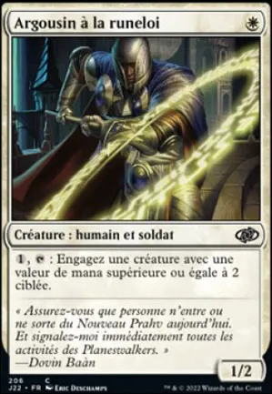 Argousin à la runeloi